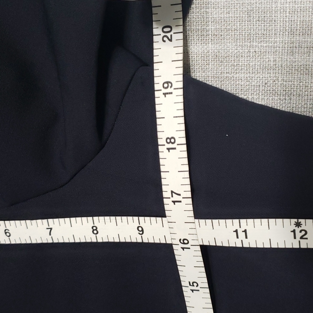 NWT Zara blazer, Color Navy Blue, Size L - Picture 17 of 17